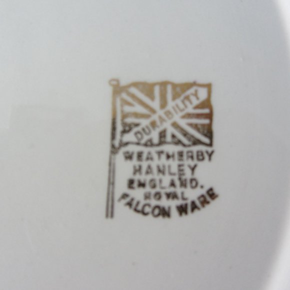 falconware Pinky Laurana plate Weatherby Hanley (W1864) - Picture 6 of 6